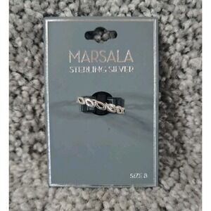 Marsala Ring Size 8
